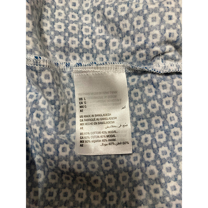Club Room Boxer Men Blue/White L