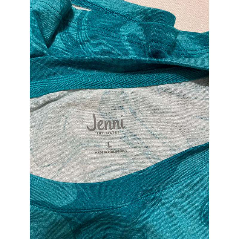 Jenni Only Sleeve Top Pajama Only Blue L