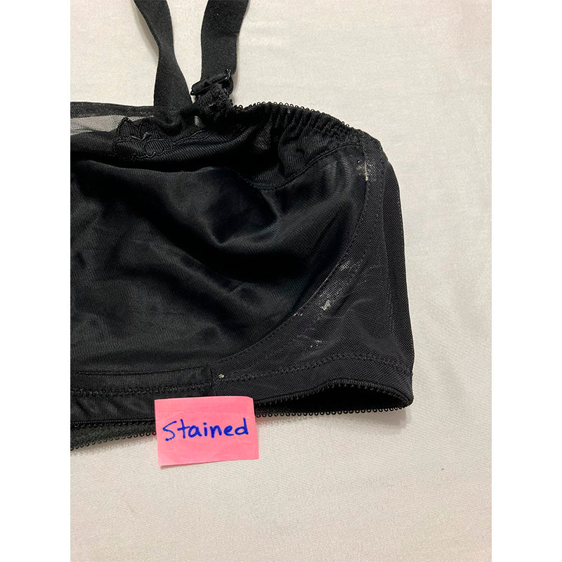 NWD Bali Flower Underwire Bra Black 42D