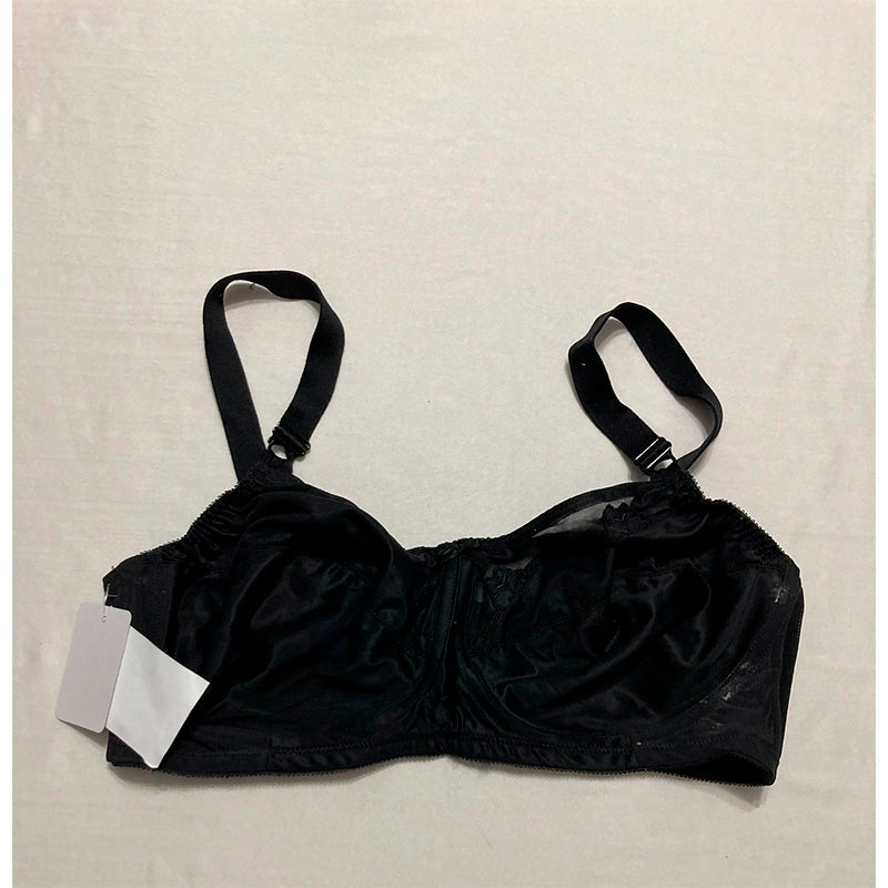 NWD Bali Flower Underwire Bra Black 42D