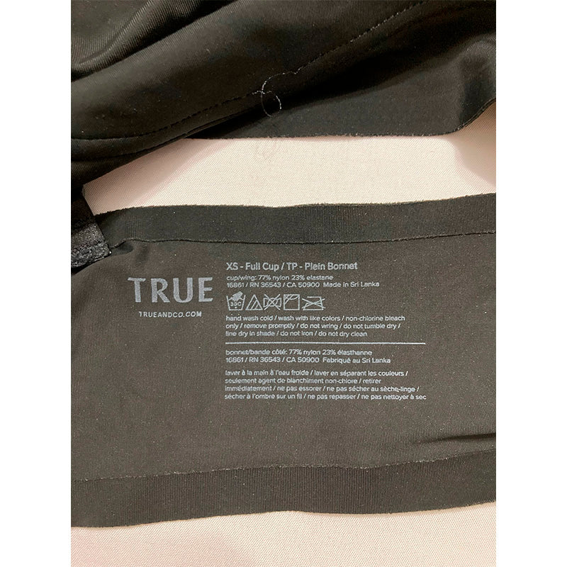NWD True Invisibles Comfort Lightly Lined Seamless Black XS
