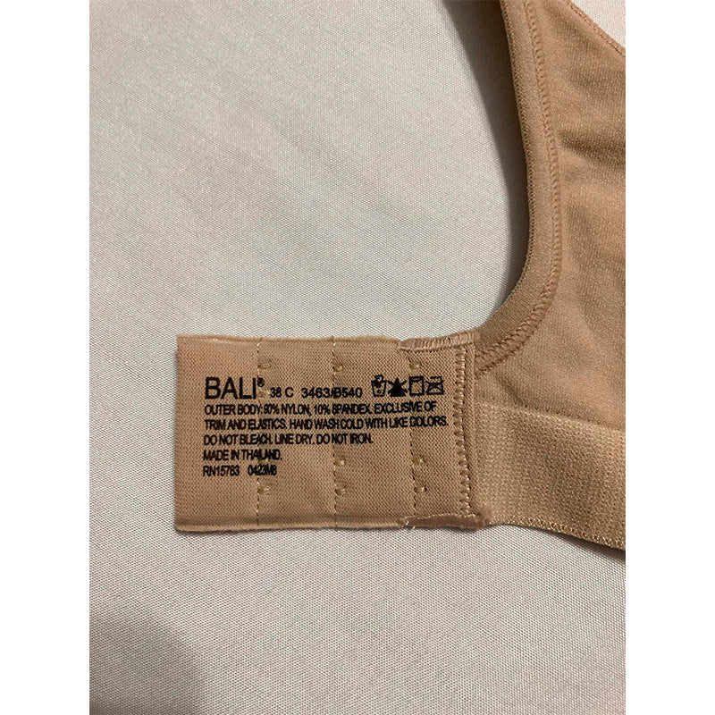 NWD Bali Comfort Revolution Wire Free Bra Nude Swirl 38C