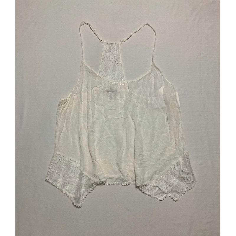 Linea Donatella Flower Child Only Pajama Top White XL