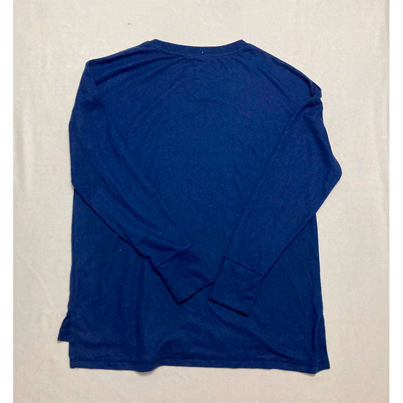 NWD Roudelain Sleep Top Round Neck Blue M