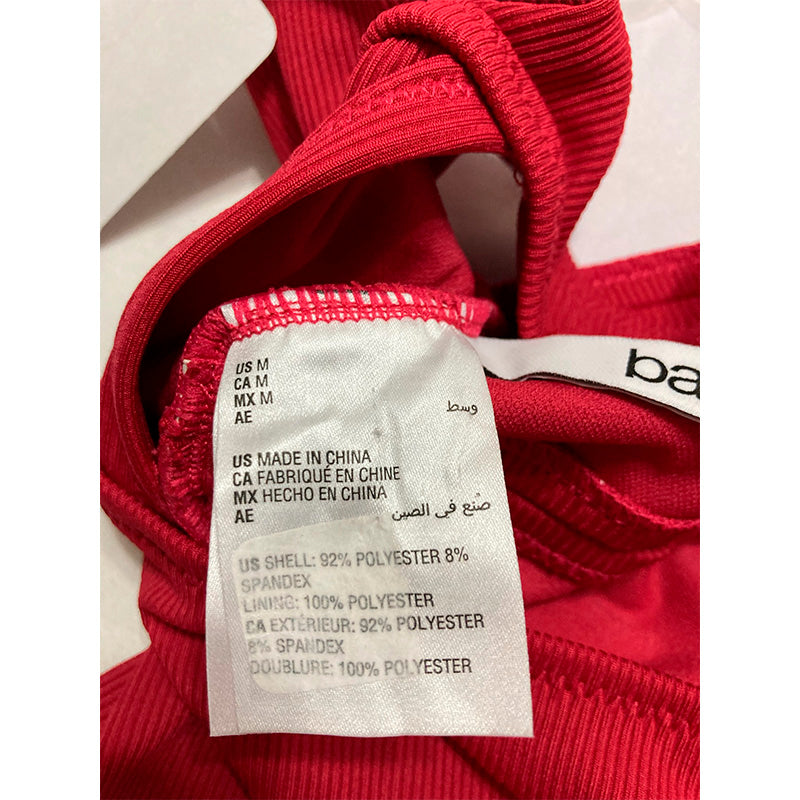 BAR lll Swimwear Red M