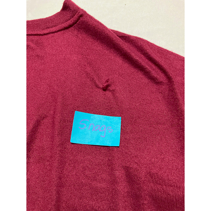 NWD Jenni Only Pajama Top Burgundy XL