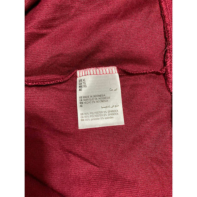NWD Jenni Only Pajama Top Burgundy XL
