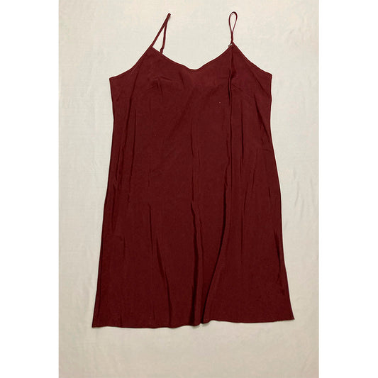Nanette Sleepshirt Sleepwear Spaguetti Straps Burgundy 14