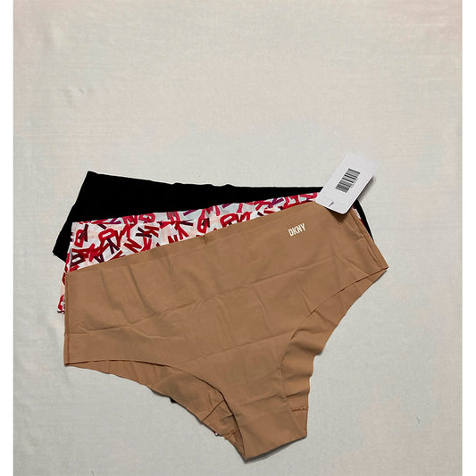 DKNY 3 Pk Bikini Panties Multicolor L