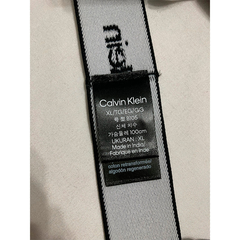 NWD Calvin Klein Cotton Unlined Bralette Black XL