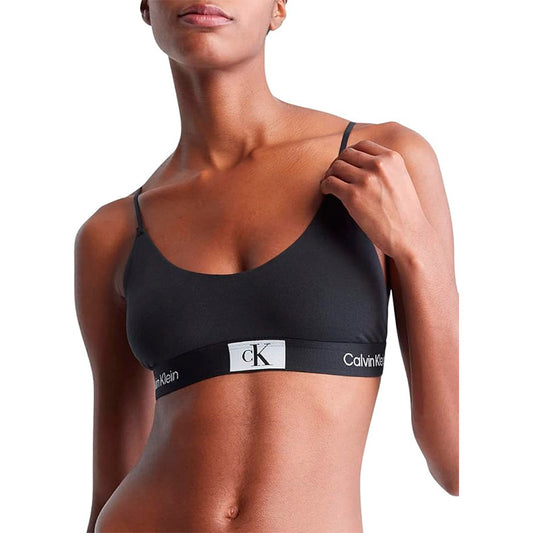 NWD Calvin Klein Cotton Unlined Bralette Black XL