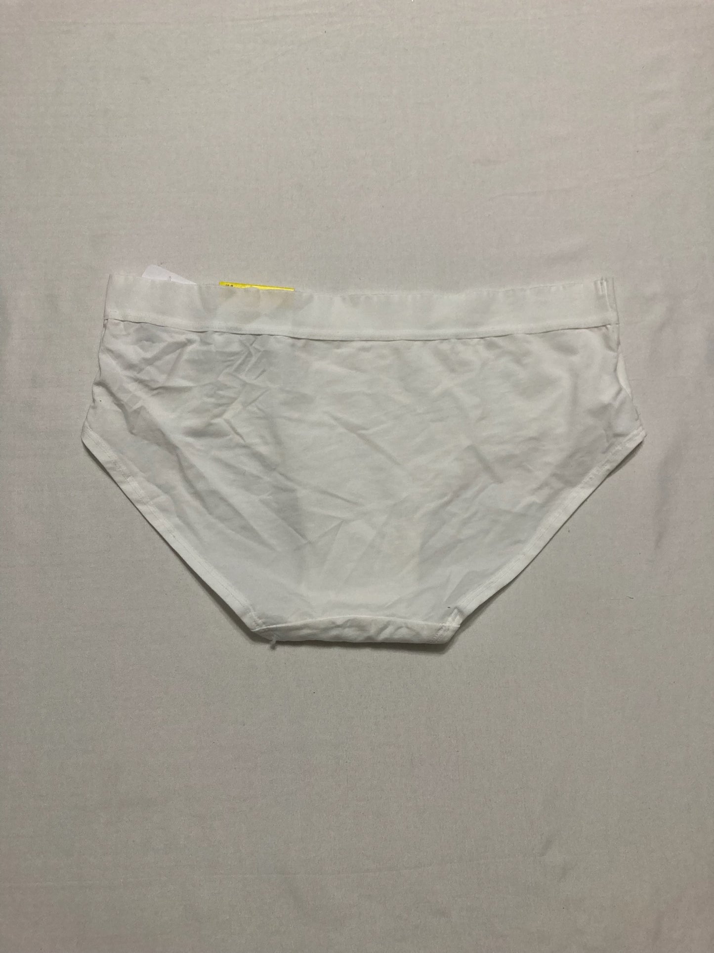 NWD DKNY Classic Cotton Boy Brief Panty Poplin White M