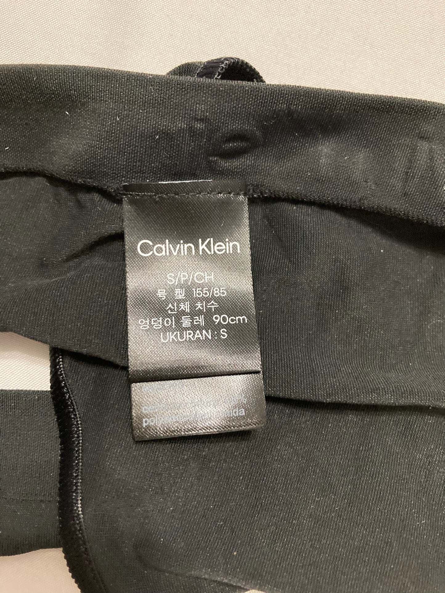 NWD Calvin Klein Bonded Flex Thong Black S