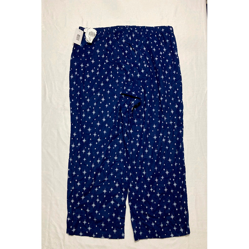 Charter Club Only Pajama Bottom Navy Stars 2XL