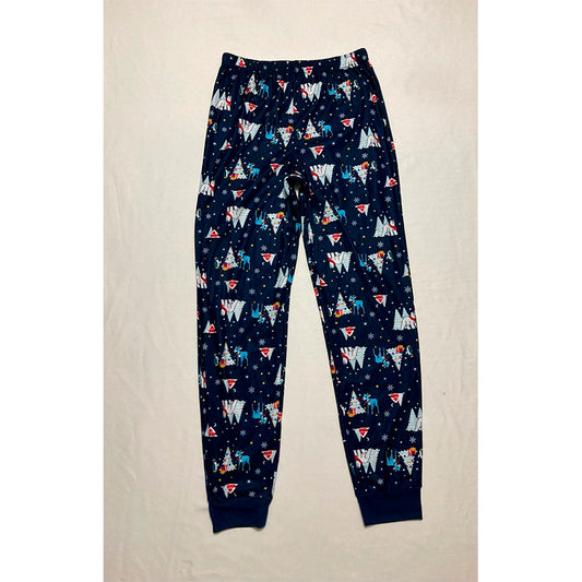 Family Pj Only Sleep Pants Navy Christmas XL