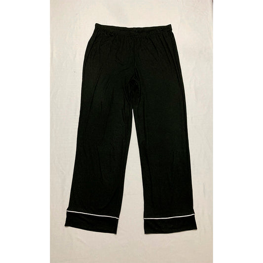 Nicole Hiller Only Pajama Pants Black XL