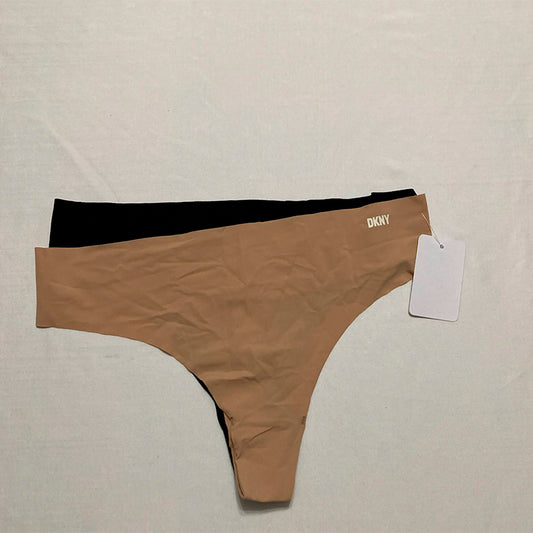 Dkny Women's 2-Pk. Litewear Cut Anywear Thong Underwear XL