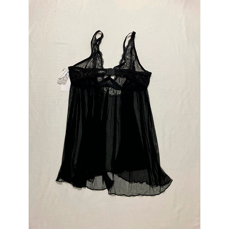Jezebel Womens Gillian Babydoll Black M