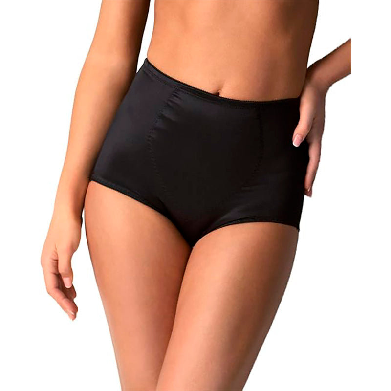 Bali Moderate Control Tummy Panel Brief Black M