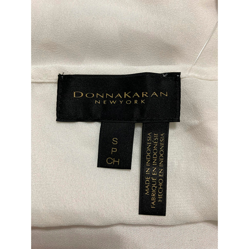 Donnakaran Top Spaguetti Straps White S