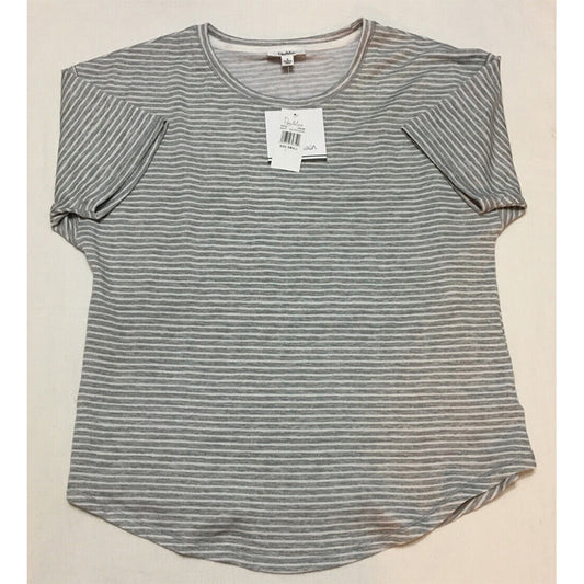 Roudelain Brushed Butter Knit Only Pajama Top Gray S