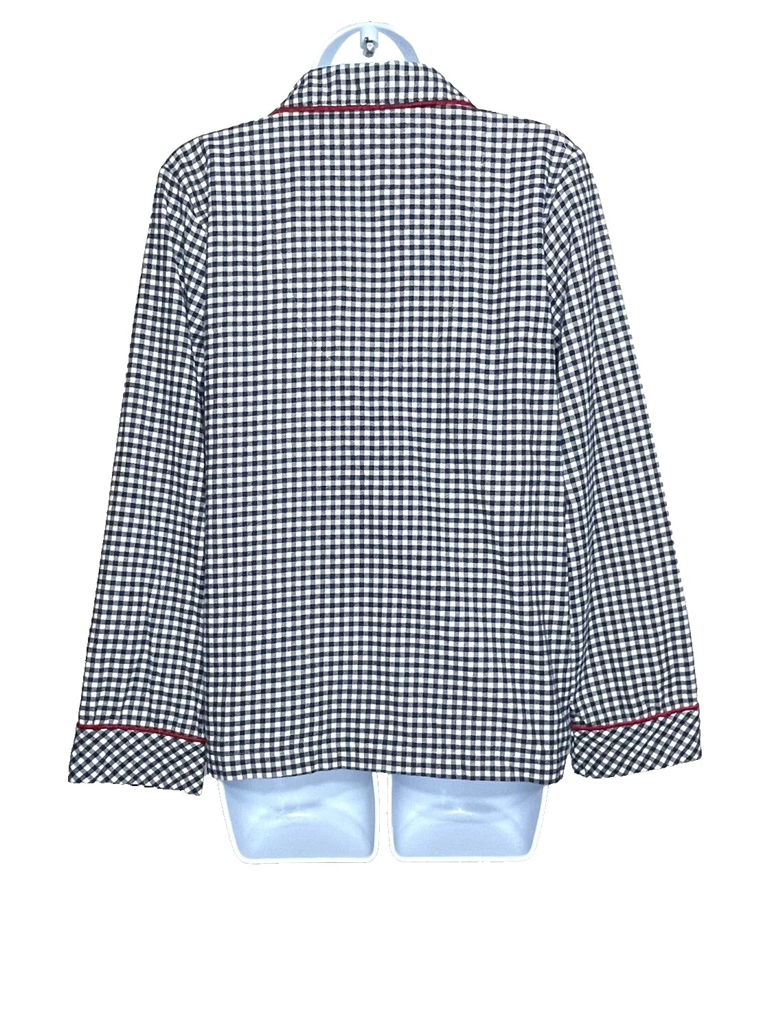 CHARTER CLUB Women's XS Cotton Flannel Pajamas Gingham Check XXL