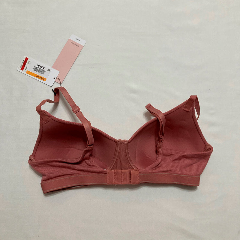 Calvin Klein Pure Ribbed Lightly Lined Bralette Rebelious S