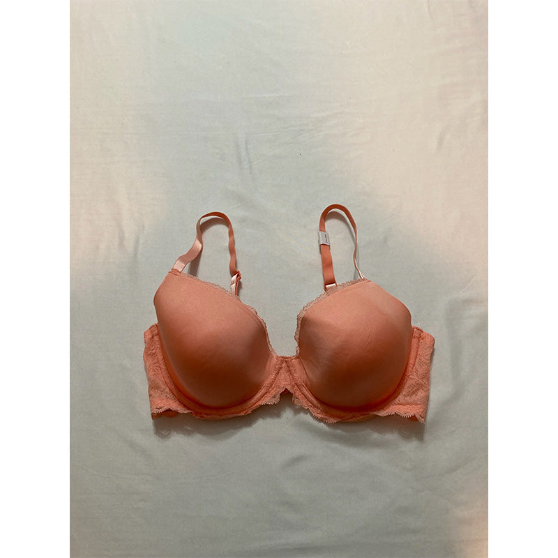 Calvin Klein Underwear Seductive Comfort Demi Bra  Fruit Orange 36D