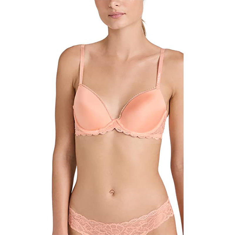 Calvin Klein Underwear Seductive Comfort Demi Bra  Fruit Orange 36D