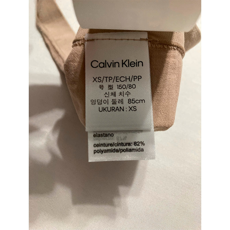 Calvin Klein Bonded Flex Mid Rise Thong Panty Cedar XS