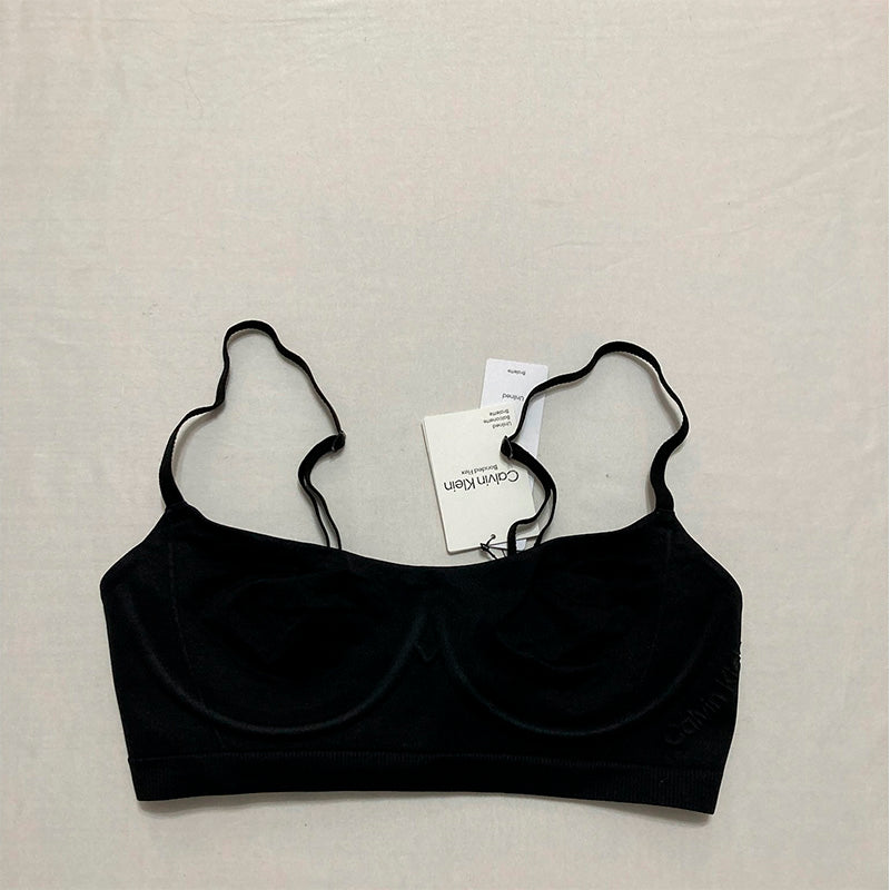 Calvin Klein Bonded Flex Unlined Balconette Bralette Black S