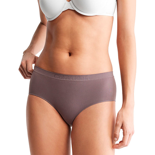Calvin Klein Bonded Flex Seamless Boyshorts Cocoa L