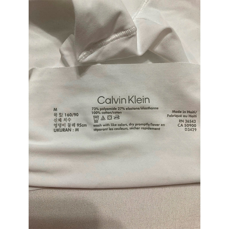 Calvin Klein Women's Invisibles Hipster Multipack Panty White M