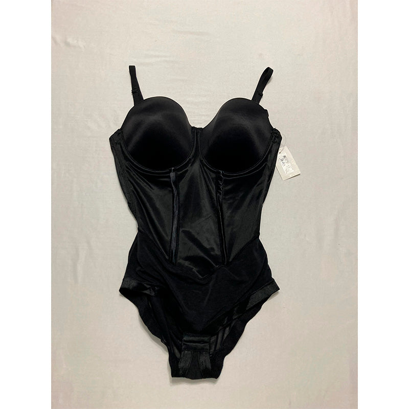 Maidenform Shaper With Built-in Bra & Anti-static shapewear bodysuit Black 38D