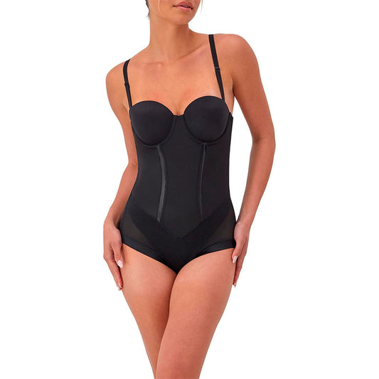 Maidenform Shaper With Built-in Bra & Anti-static shapewear bodysuit Black 38D