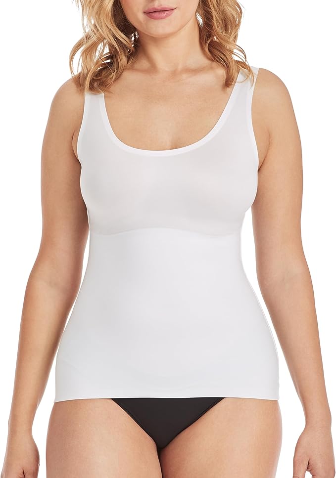 Maidenform Comfort Devotion Cami Fl2018 shapewear tops White L
