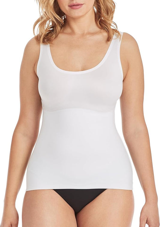 Maidenform Comfort Devotion Cami Fl2018 shapewear tops White L