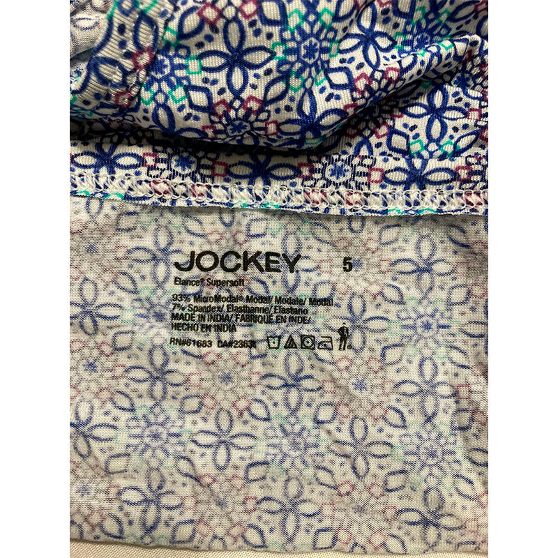 Jockey Underwear Supersoft Bikini - 3 Pack Crochet Tile/Soft Lilac/White S