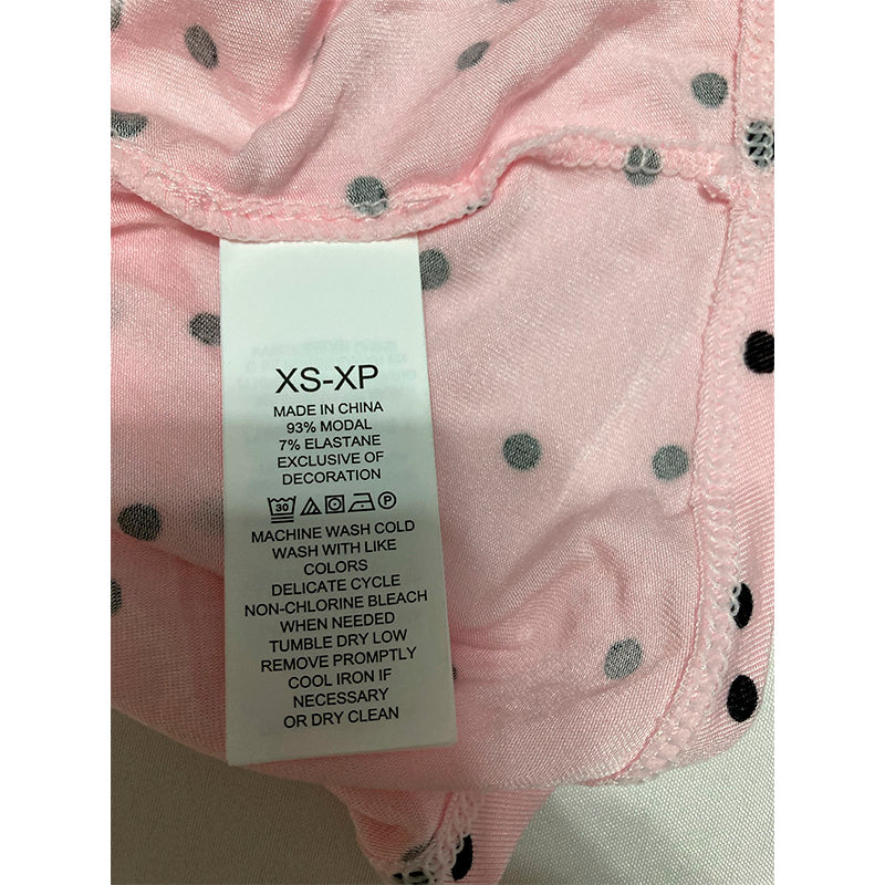 kate spade new york Chemise Scattered Pink Dot XS