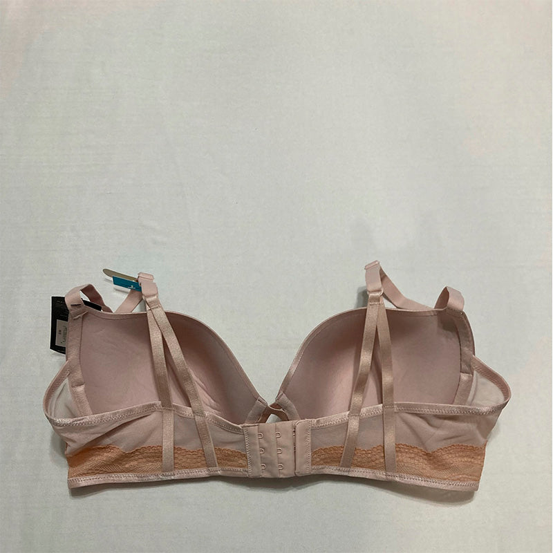 Maidenform The Lift Push Up & in Demi Bra Sandshell W/Honey Blush Beige 40C