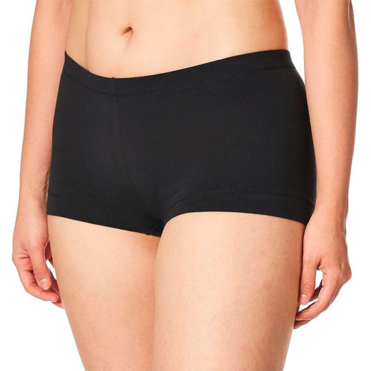 Maidenform Boyshort Underwear Comfortable Full-coverage Boy-short Black L