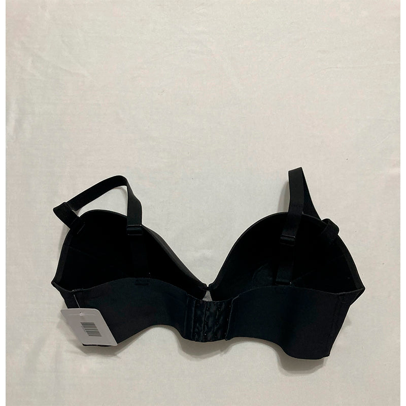 Maidenform Smooth Strapless Extra Coverage Black 36D