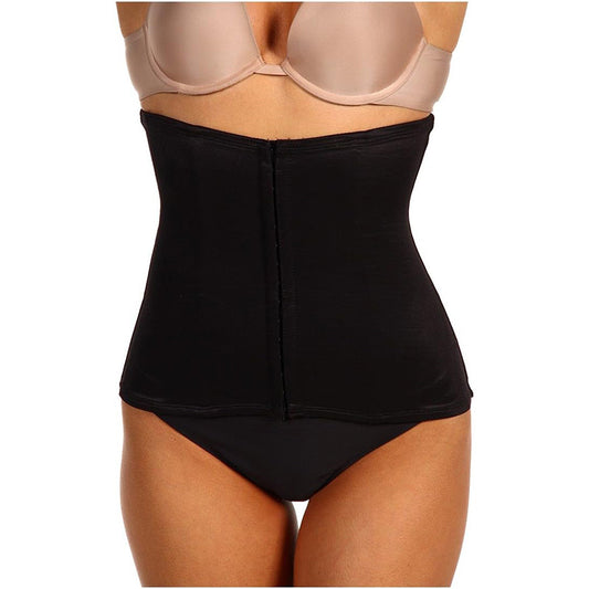 Miraclesuit  Flexible Waist Cincher Shaperware with Side Release Panels Black 2XL