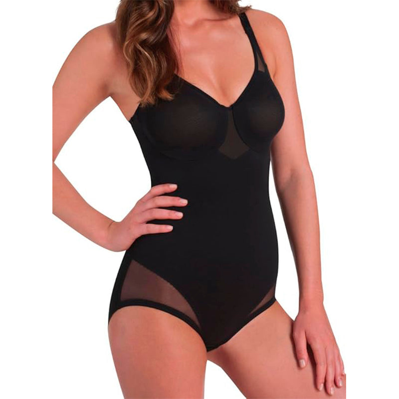 Miraclesuit Extra Firm Sexy Sheer Shaping Bodybriefer Black 42D