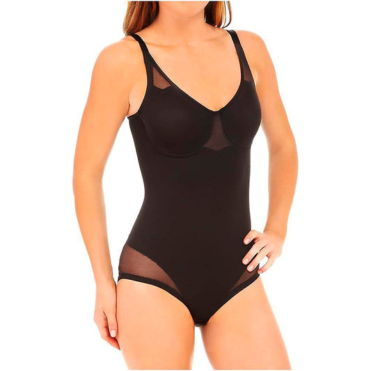 Miraclesuit Shapewear  Extra Firm Sexy Sheer Shaping BodyBriefer Black 40DD