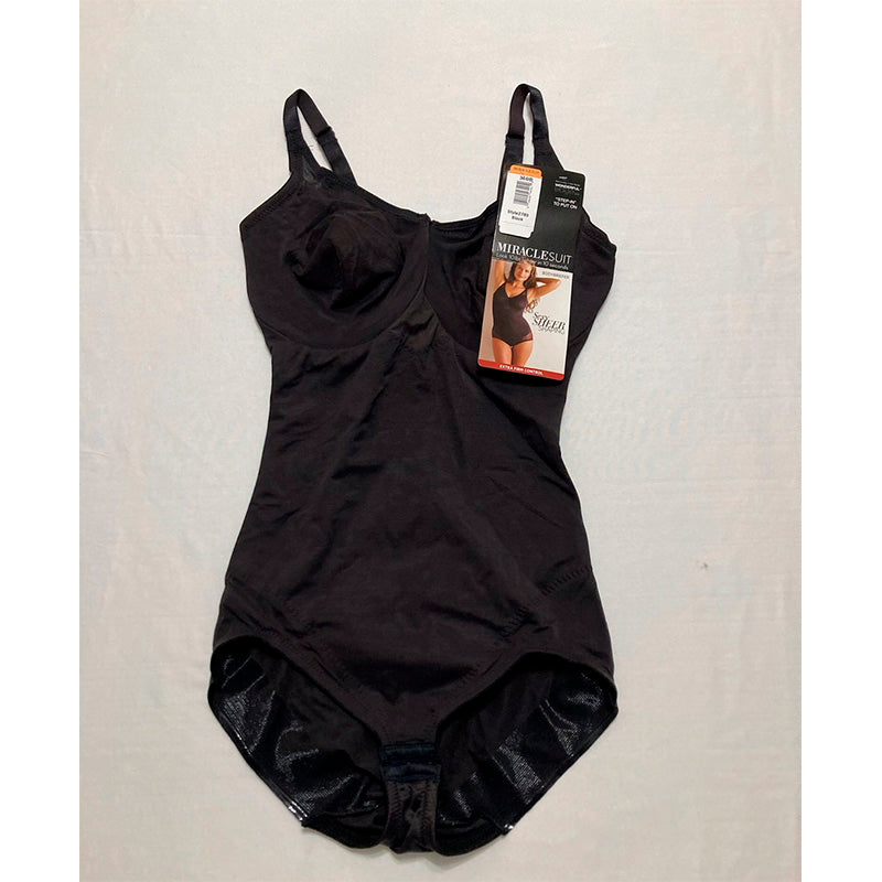 Miraclesuit Sheer Shaping Bodybriefer Black 36DD