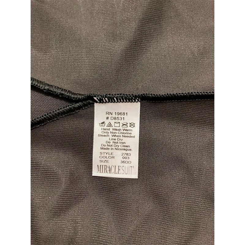 Miraclesuit Sheer Shaping Bodybriefer Black 36DD