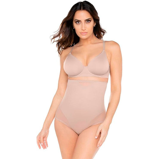 Miraclesuit Sheer Extra Firm Shaping High Waist Thong Stucco L