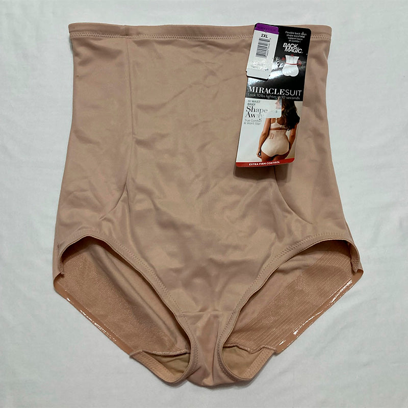 Miraclesuit  Shapewear Hi-Waist Brief Underwear Nude 2XL