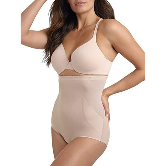 Miraclesuit Shapewear Fit & Firm High-Waist Brief Nude S